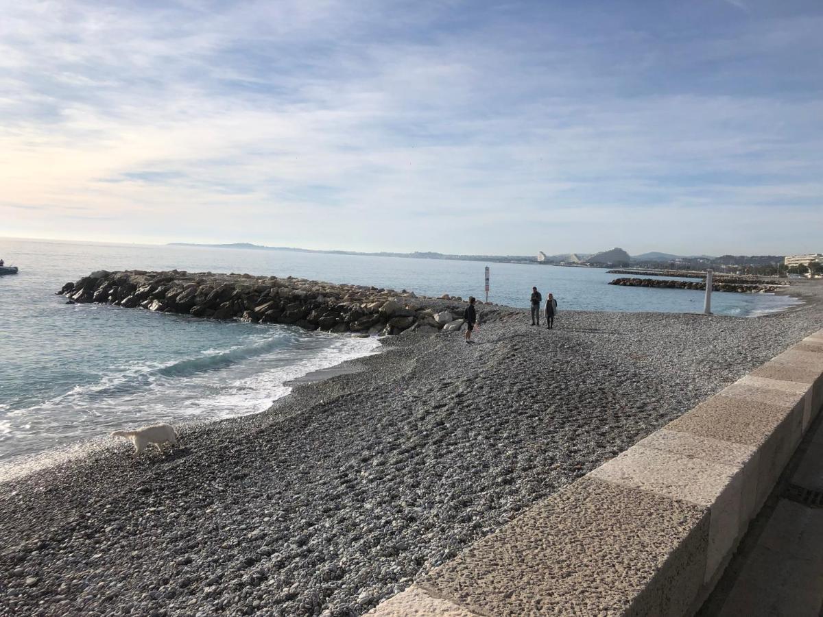 Front De Mer,Plage, Piscine, Parking Cagnes-sur-Mer Eksteriør billede