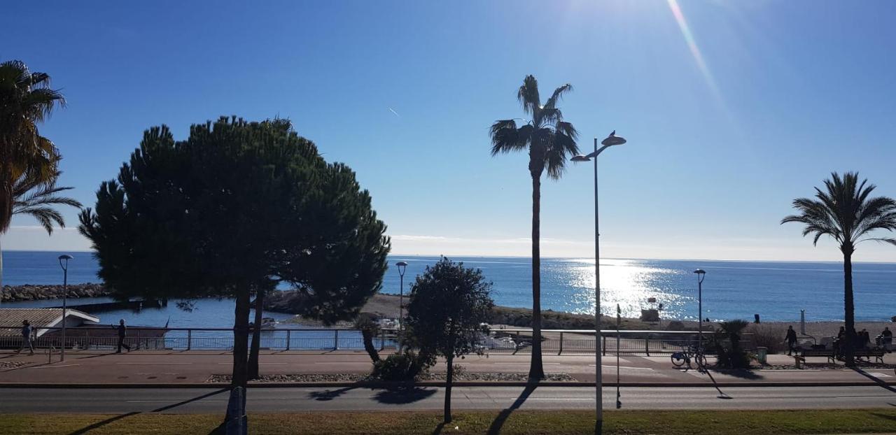 Front De Mer,Plage, Piscine, Parking Cagnes-sur-Mer Eksteriør billede