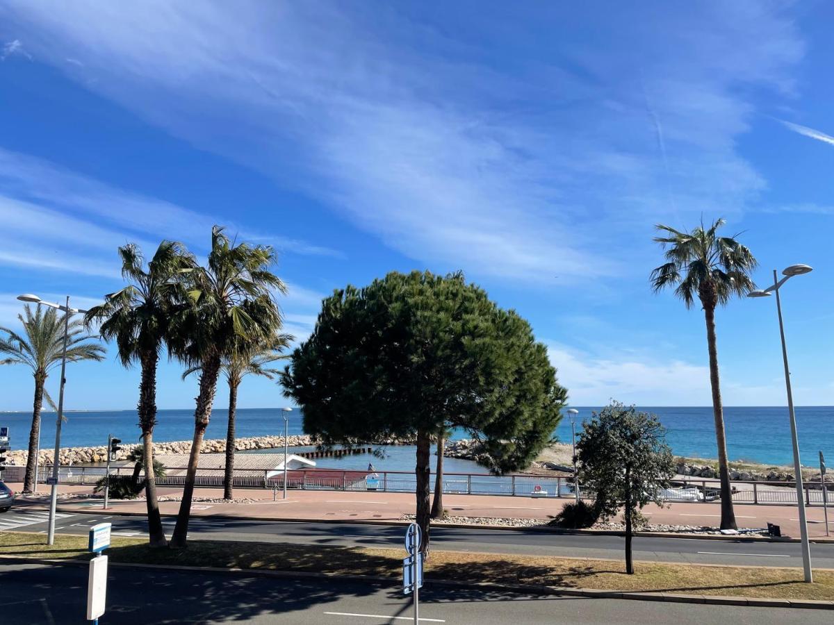 Front De Mer,Plage, Piscine, Parking Cagnes-sur-Mer Eksteriør billede