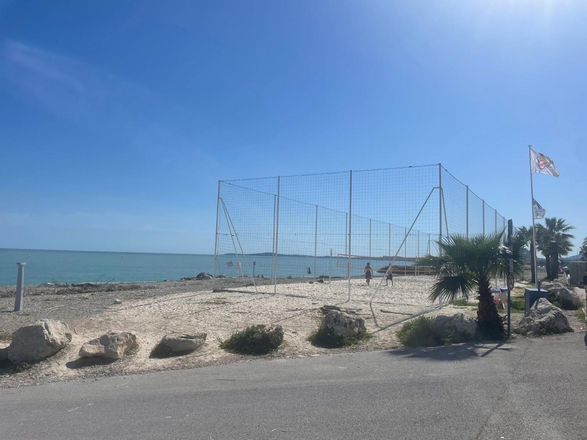 Front De Mer,Plage, Piscine, Parking Cagnes-sur-Mer Eksteriør billede