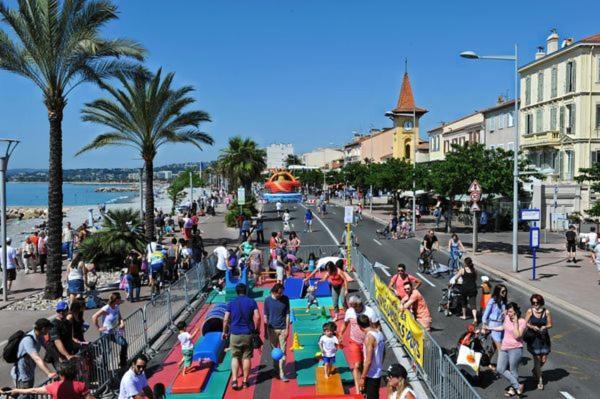 Front De Mer,Plage, Piscine, Parking Cagnes-sur-Mer Eksteriør billede